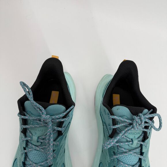 Hoka One One Anacapa 2 Low GTX Gore-Tex Women 9 B Waterproof Hiking Teal 1142830 - Picture 5 of 12